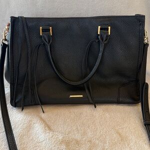 Rebecca Minkoff - Regan black leather satchel. NWOT